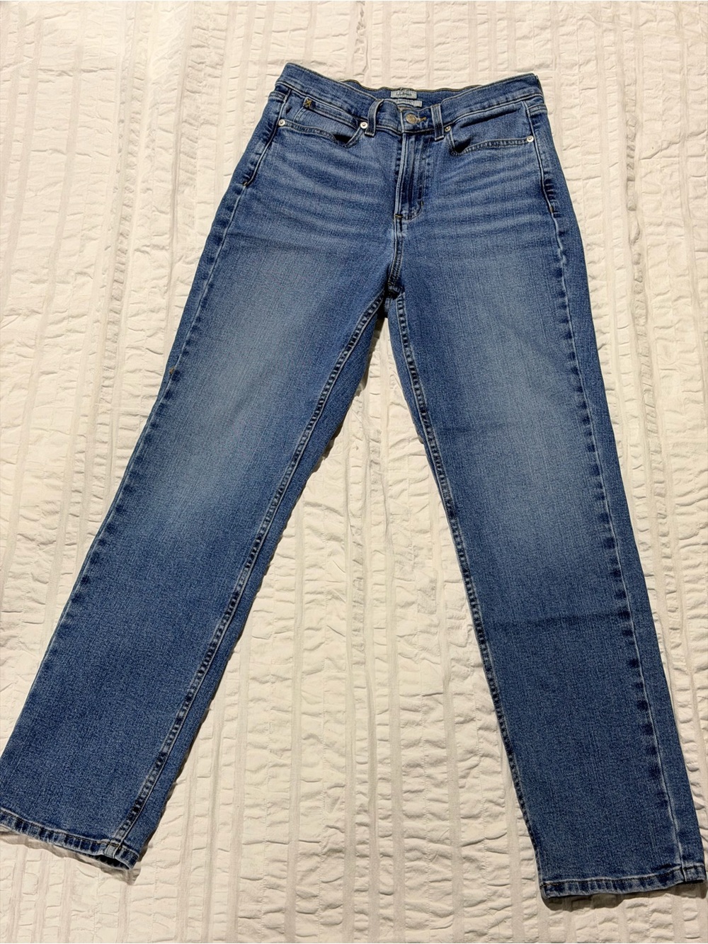L.L. Bean Light Blue Denim Classic Fit Jeans